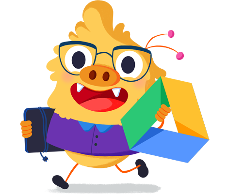 Ilustración de la mascota que acompaña el curso Primer contacto con las herramientas de GOOGLE WORKSPACE FOR EDUCATION aplicadas al aula